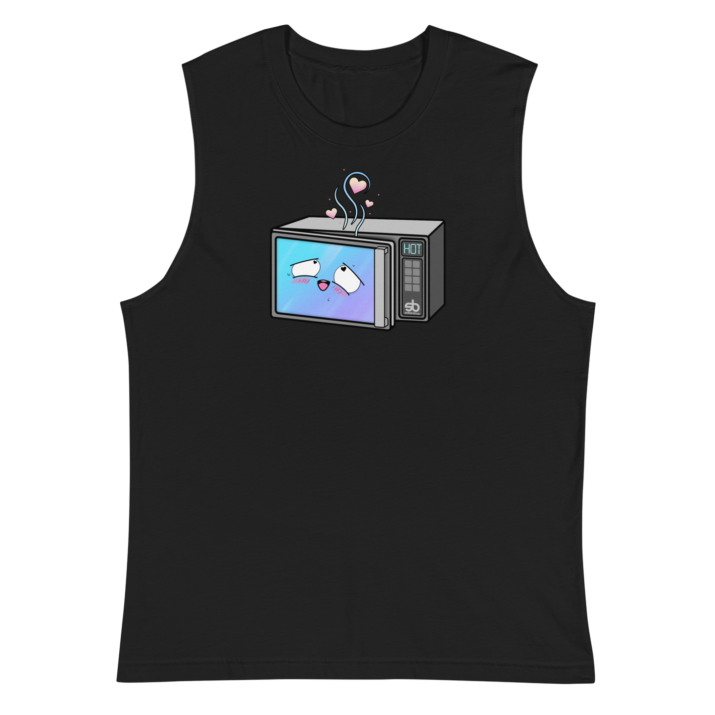 Unisex Muscle Shirt Microwave