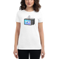 Slutty Microwave, Woman's Fitted Tee