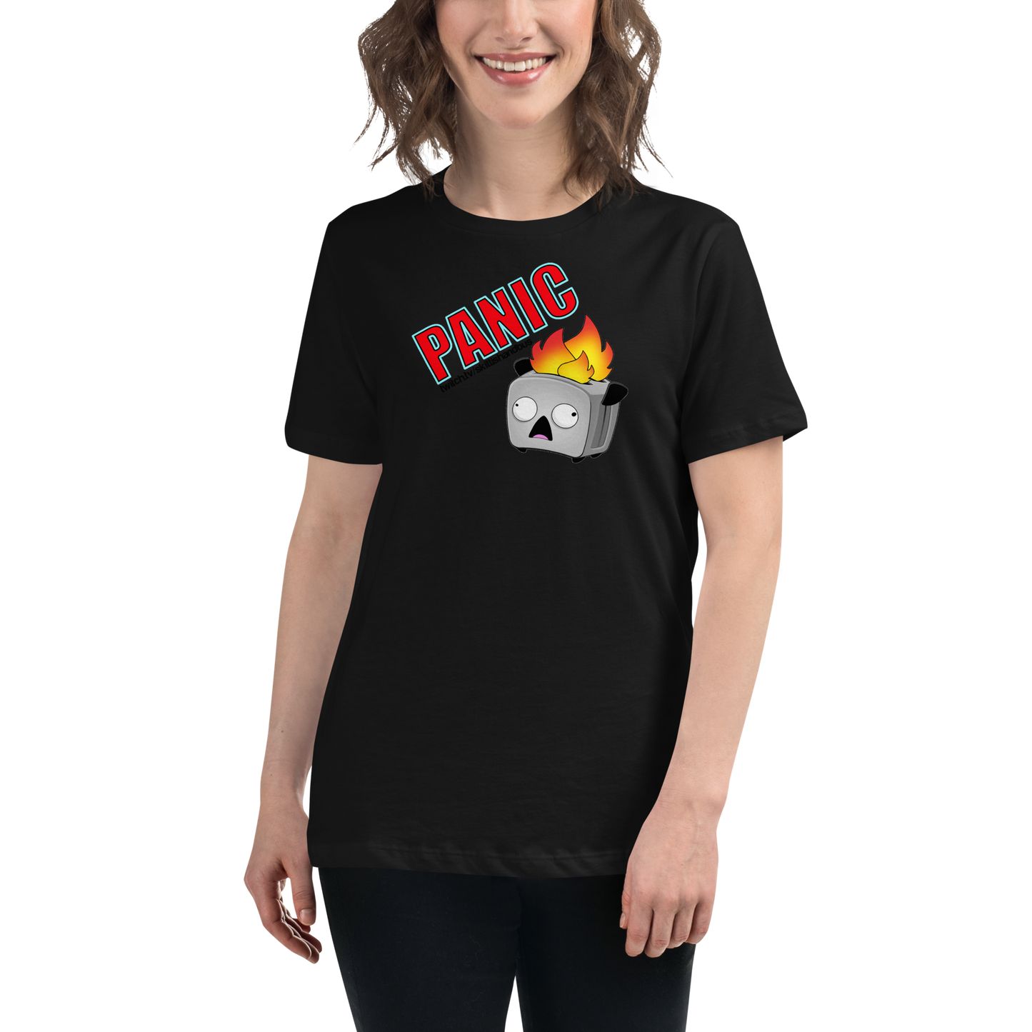 Panic! Women's Relaxed T-Shirt